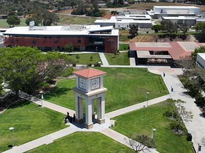MiraCosta College - Oceanside Clock Tower & Lawn in Oceanside