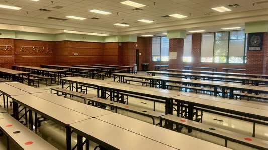 Diamond Hill Elementary School Cafeteria in Fort Worth