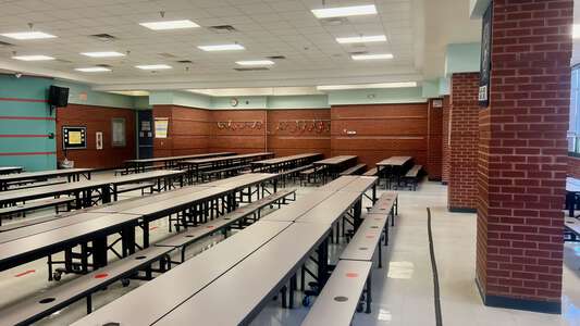 Diamond Hill Elementary School Cafeteria in Fort Worth