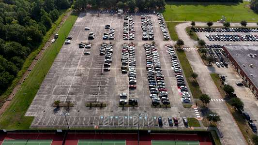 Davis High School Parking Lot - Tennis Courts in Houston