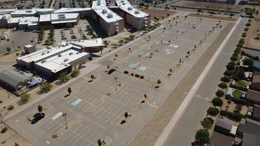 Pebble Hills High School Parking Lot - Baseball Field in El Paso 2