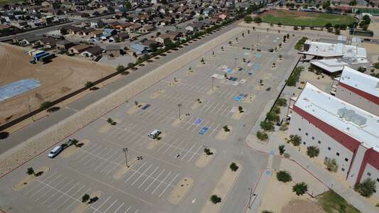 Pebble Hills High School Parking Lot - Baseball Field in El Paso 3
