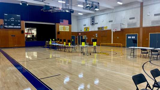 Hillside Middle School Gym in Simi Valley