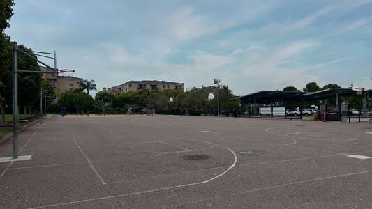 Solana Pacific School Outdoor Basketball Courts in San Diego
