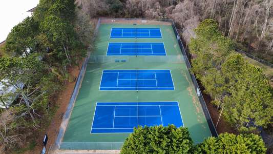Dacula High School Tennis Courts in Dacula