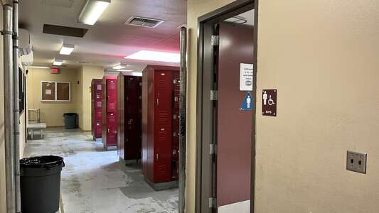 Diamond Valley Middle School Boys Locker Room in Hemet