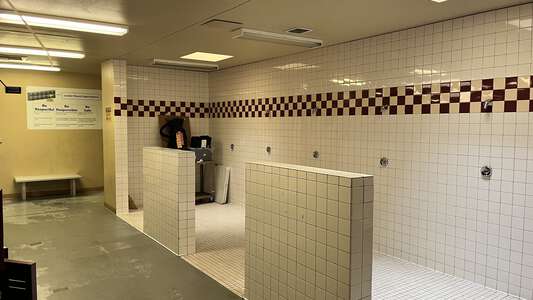 Diamond Valley Middle School Boys Locker Room in Hemet