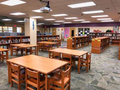 McCoy Elementary School Media Center in Orlando