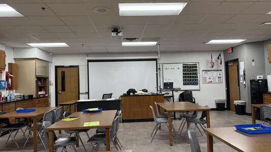 Coppell High School Room C209 - Classroom - CHS in Coppell