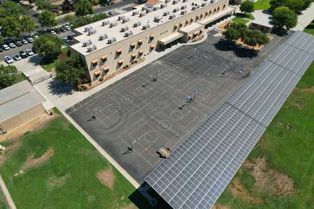 Williams Elementary School Outdoor Basketball Courts in Fresno