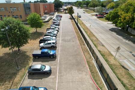 L V Stockard Middle School Parking Lot - Fields in Dallas