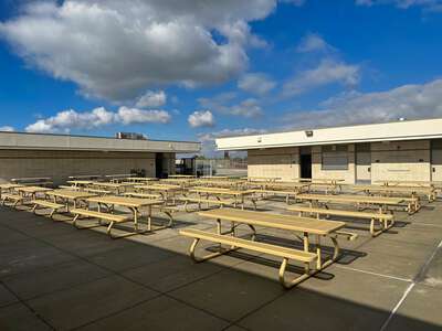 Bell Intermediate School Small Quad in Garden Grove