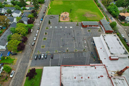Woodmere K-5 School Outdoor Basketball Courts in Portland