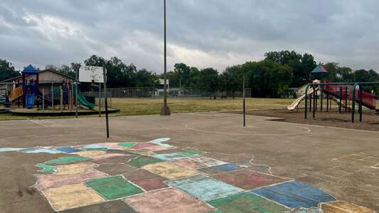 Lorenzo De Zavala Elementary School Blacktop in Dallas