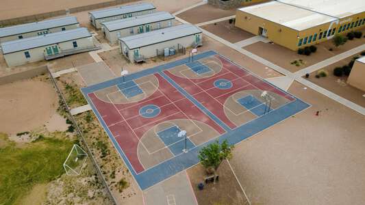 Chester E. Jordan Elementary School Outdoor Basketball Courts in El Paso 2