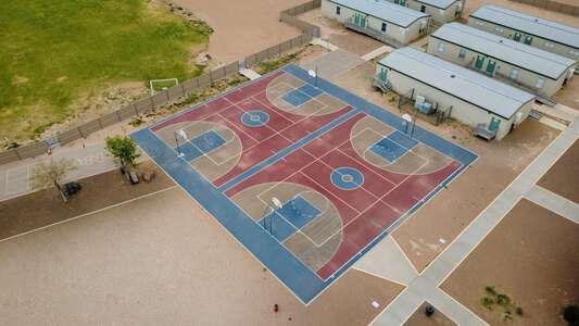 Chester E. Jordan Elementary School Outdoor Basketball Courts in El Paso 3