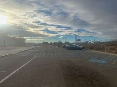 Seven Bar Elementary School Parking Lot in Albuquerque