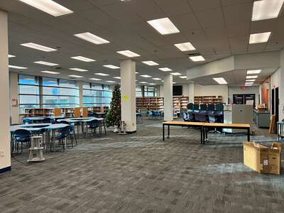Canyon Springs High School Library in North Las Vegas