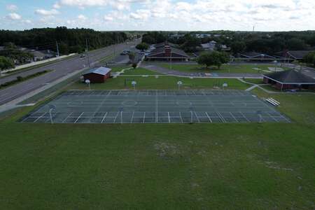 Deer Park Elementary School Outdoor Basketball Courts in New Port Richey