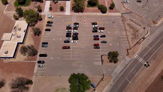 H.D. Hilley Elementary School Parking Lot - Side in Socorro 2