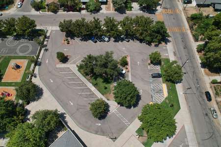 Leavenworth Elementary School Parking Lot - Main in Fresno