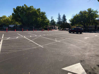 Phoebe Hearst Elementary School Parking Lot in Sacramento