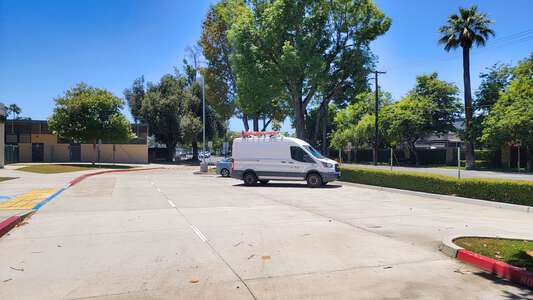 Pachappa Elementary School Parking Lot - Front in Riverside 2