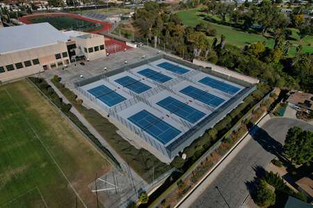 San Marcos High School Tennis Courts in San Marcos