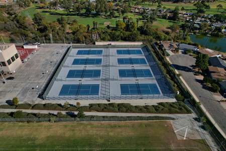San Marcos High School Tennis Courts in San Marcos