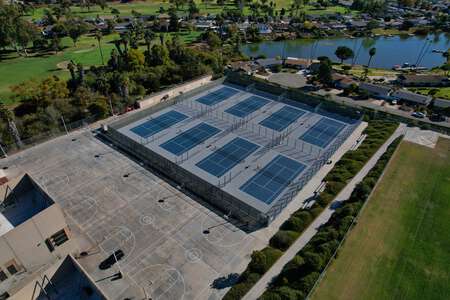 San Marcos High School Tennis Courts in San Marcos