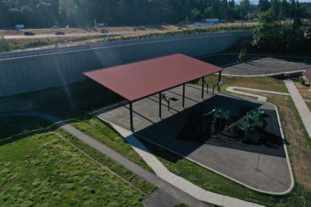 Mark Twain Elementary School Outdoor Basketball Courts in Federal Way