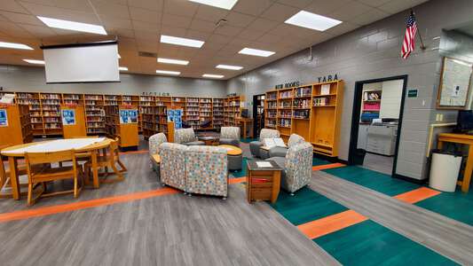 Timberland High School Media Center in St. Stephen