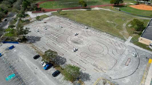 Plantation High School Parking Lot - Fields in Plantation