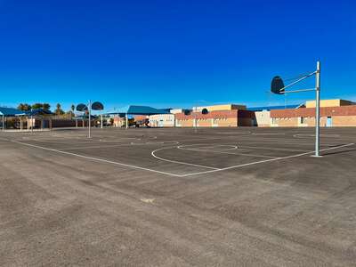 Priest - Richard C. Elementary School Outdoor Basketball Courts in North Las Vegas