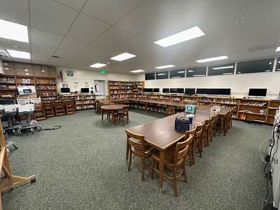 McGarvin Intermediate School Media Center in Westminster