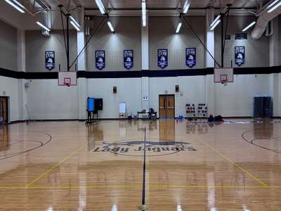 Young Womens STEAM Academy at Balch Springs Middle School Gymnasium in Dallas