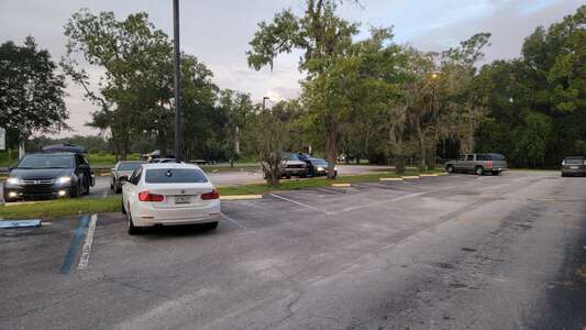 Interlachen Parking Lot - Front