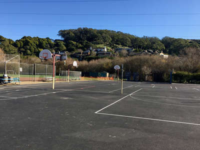 Tam Valley School Outdoor Basketball Courts in Mill Valley