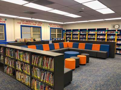 Pleasant Grove Elementary School Library in Elk Grove