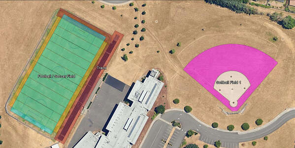 Straub Middle School Softball Field 1 in Salem 2
