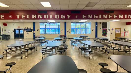 Justin F Kimball High School Cafeteria in Dallas