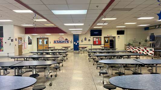 Justin F Kimball High School Cafeteria in Dallas