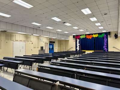 Bowman Ashe Doolin K-8 Academy Lower Academy Cafeteria in Miami 2