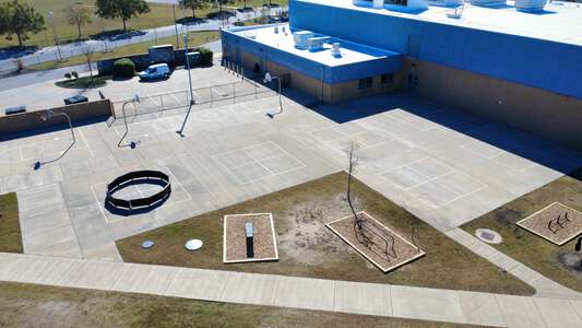 John B Dey Elementary School Outdoor Basketball Courts in Virginia Beach