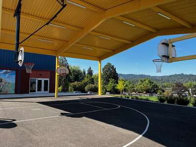 Camas Ridge Community School Covered Area in Eugene