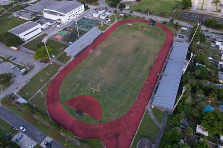 Pompano Beach High School Football Stadium - Grass in Pompano Beach