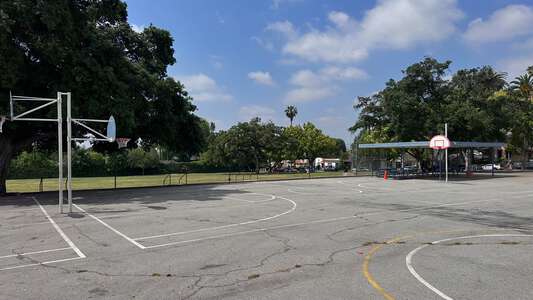 Mayflower Elementary School Blacktop Area in Monrovia