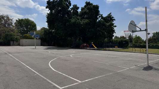 Mayflower Elementary School Blacktop Area in Monrovia