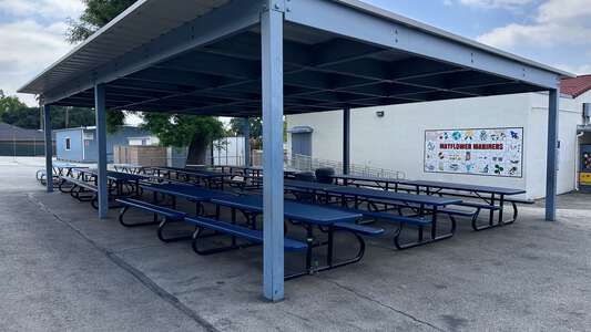 Mayflower Elementary School Blacktop Area in Monrovia