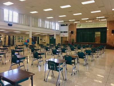 Montgomery Elementary Cafeteria in Houston